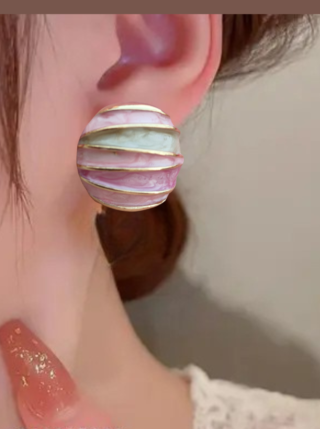 ROSE BLUSH EARRINGS