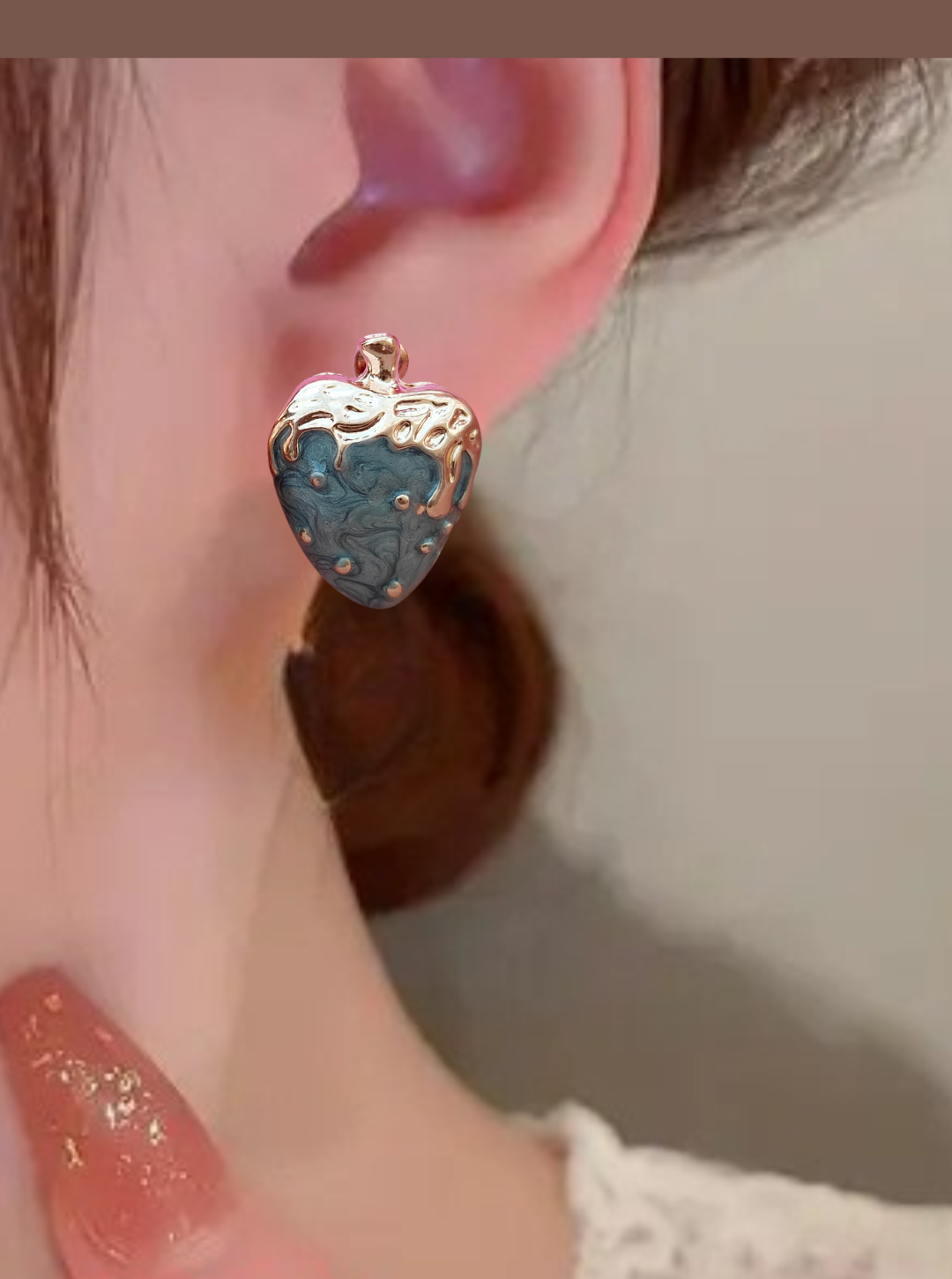 6COLOR STRAWBERRY EARRINGS