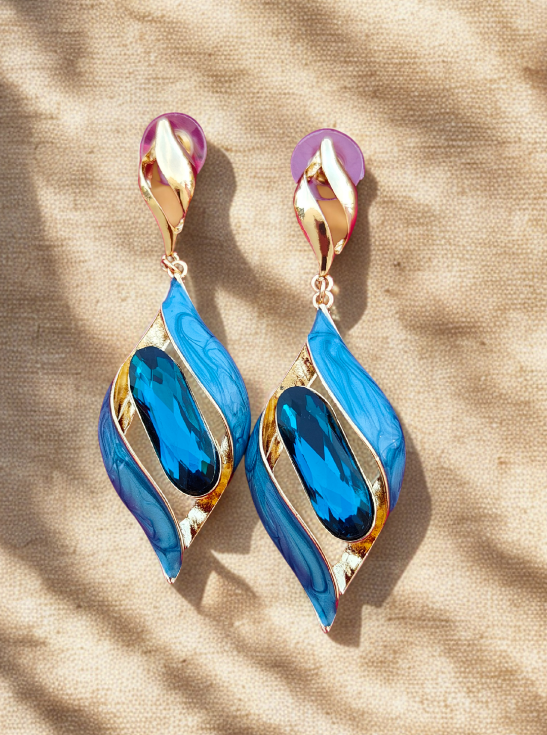 CRYSTAL DEWDROP EARRINGS