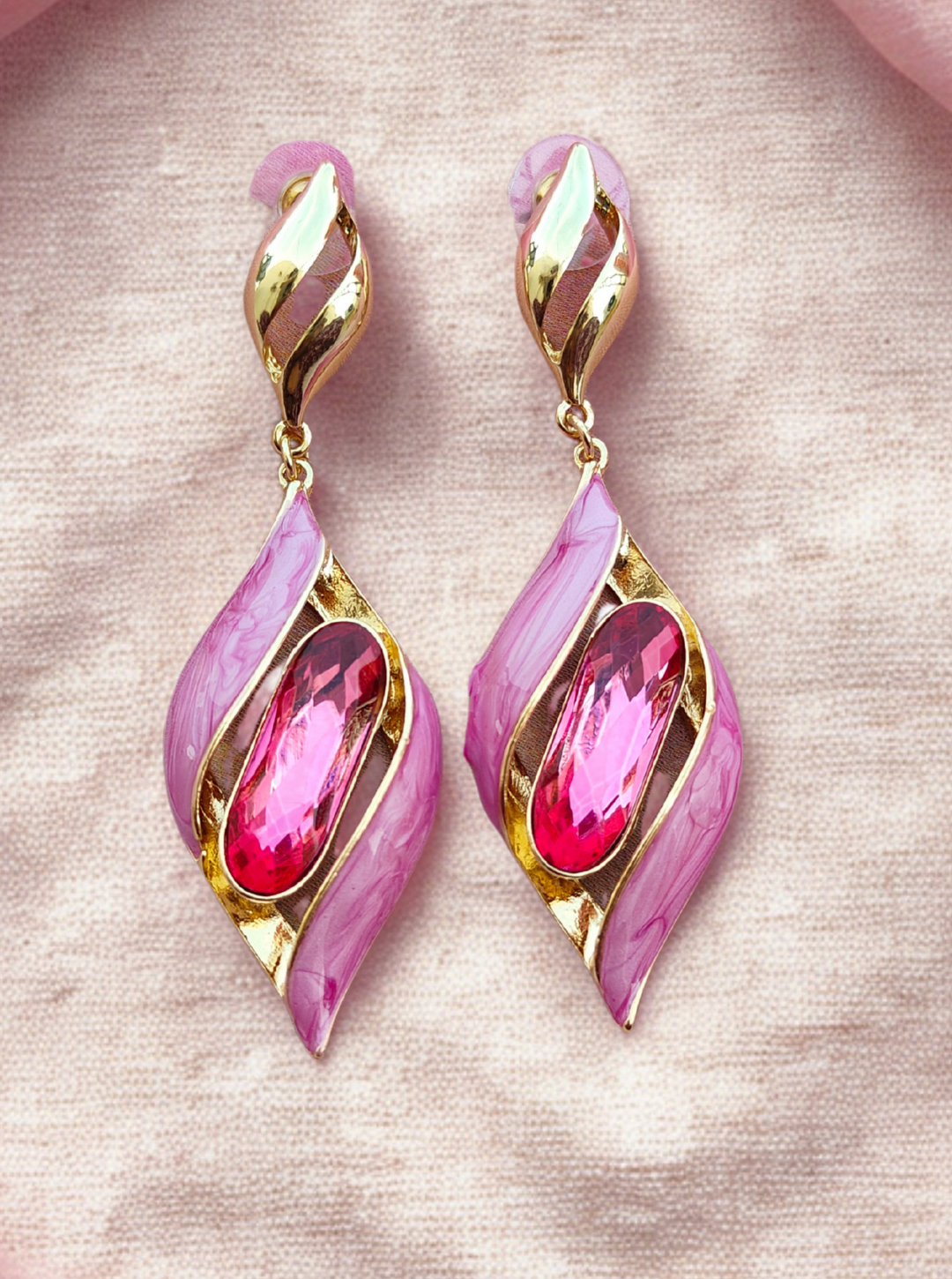 CRYSTAL DEWDROP EARRINGS