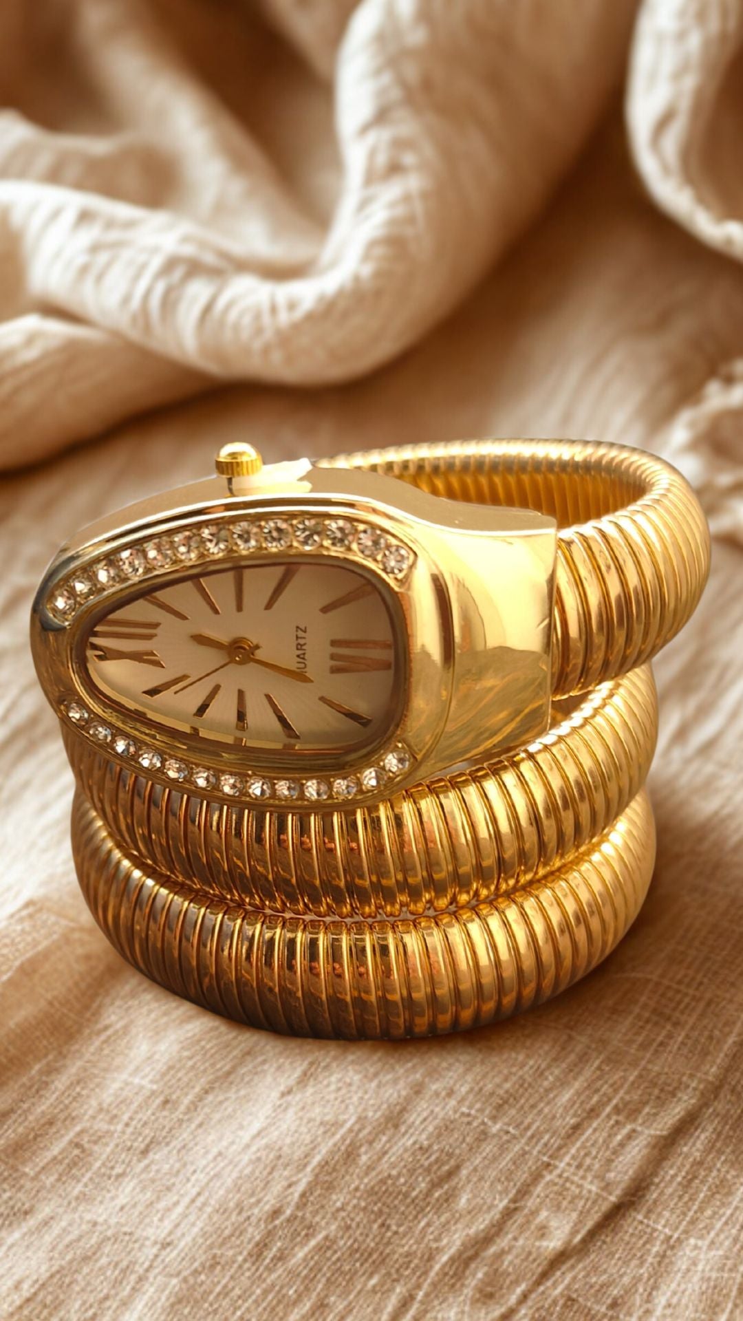 GOLD SERPENT LUXE WATCHES (W)
