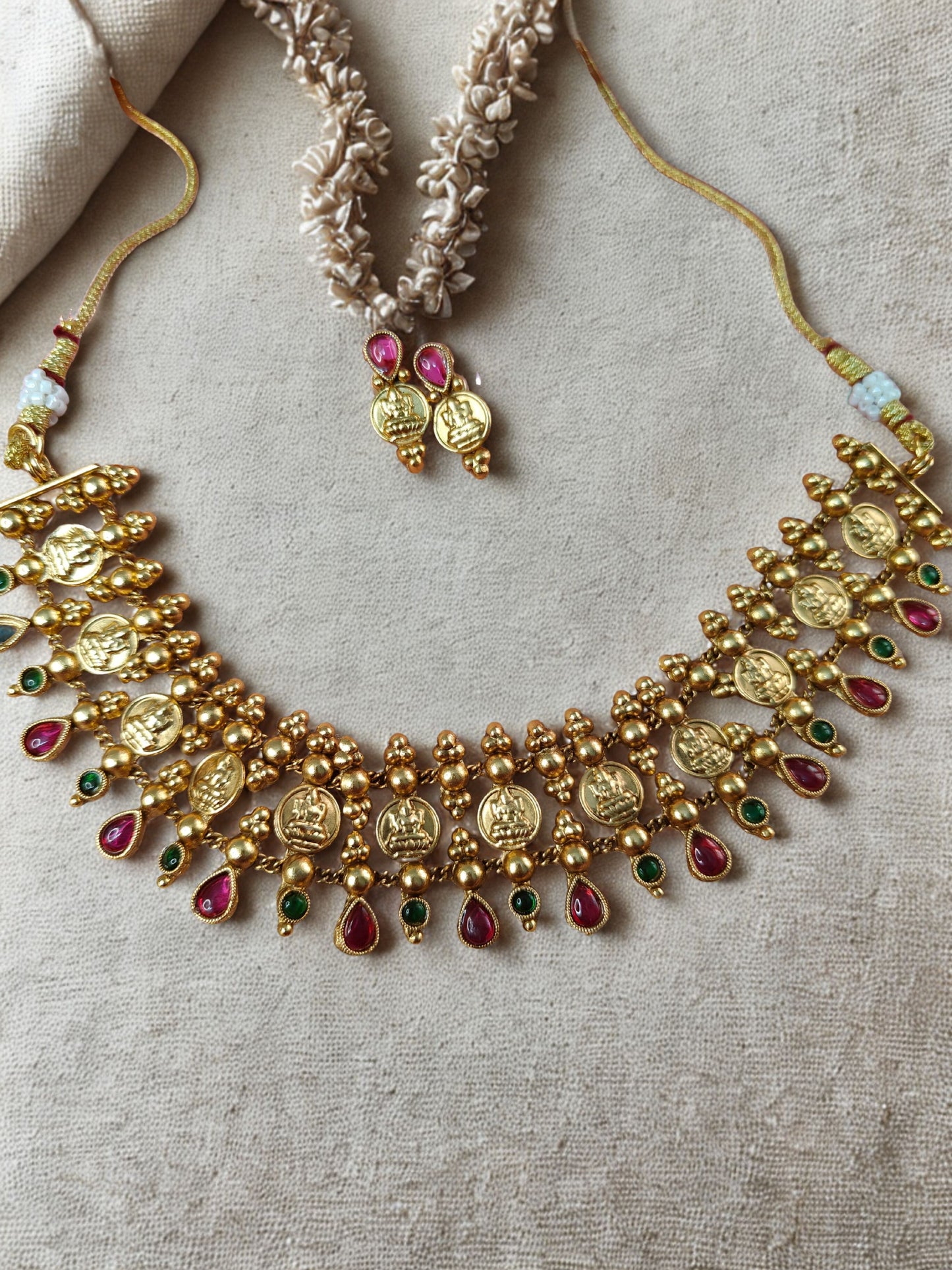 South Indian temple jewelry