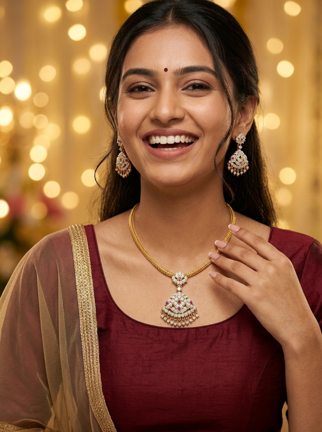 AAHANA ATTIGAI NECKLACE