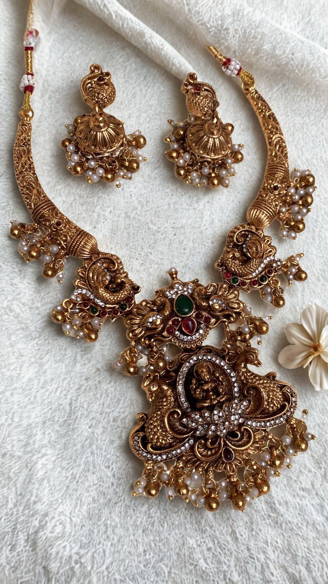 PEACOCK GRAND NECKLACE