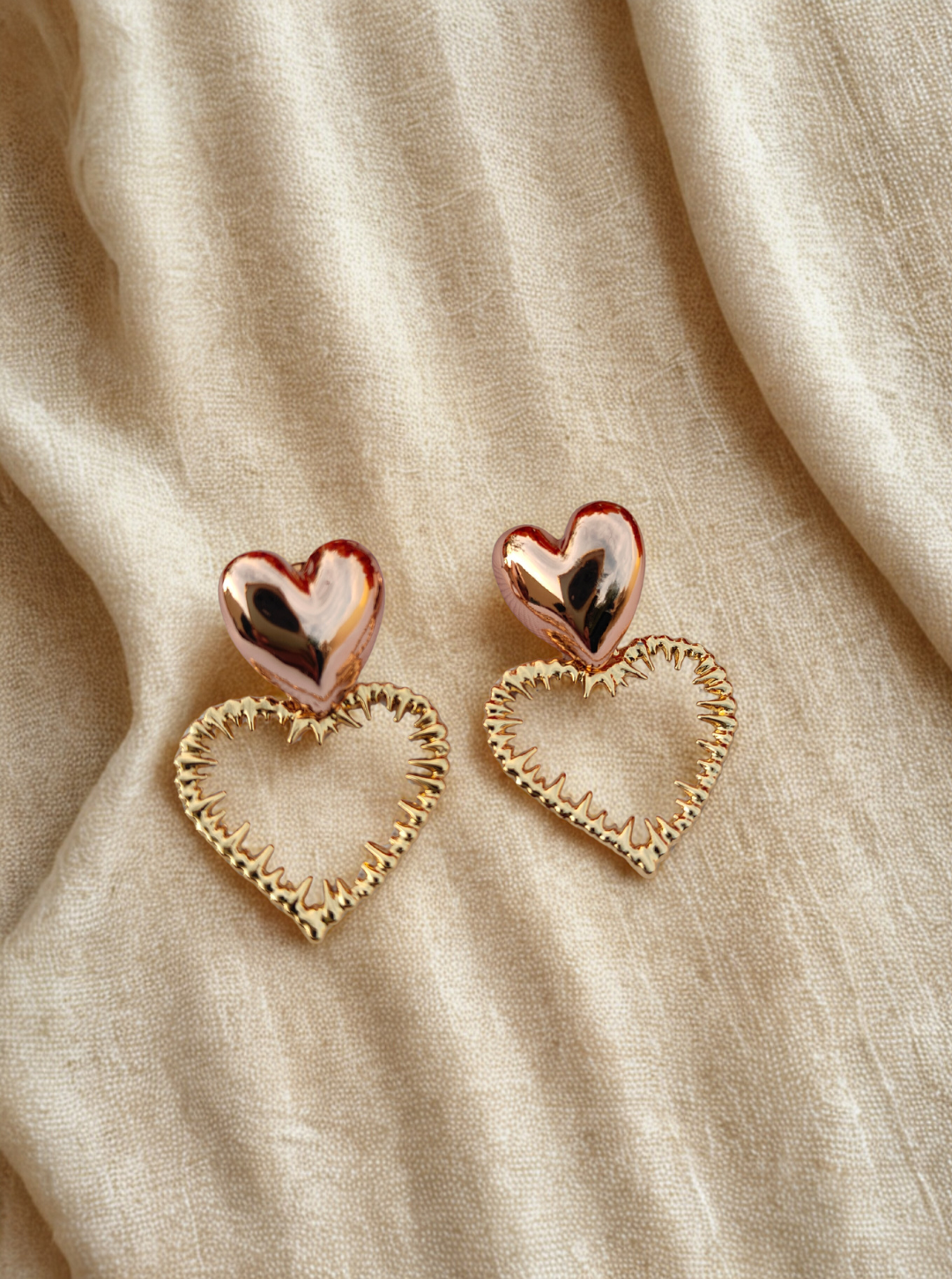 ELEGANT HEARTS EARRINGS
