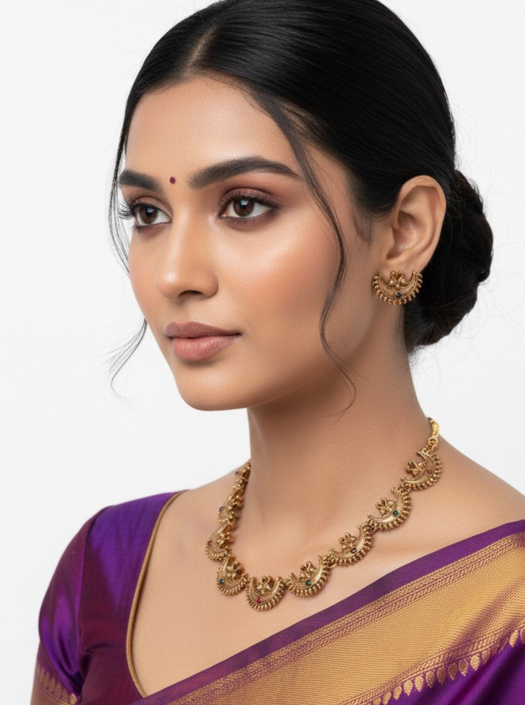 CHANDINI MAYUR NECKLACE