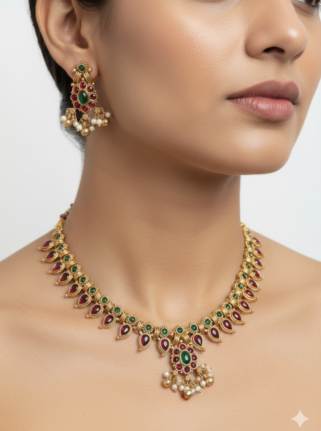 ANANYA MANGO NECKLACE SET