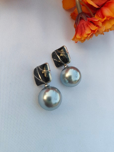 PEARL DROPLET EARRINGS