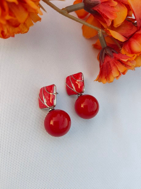 PEARL DROPLET EARRINGS
