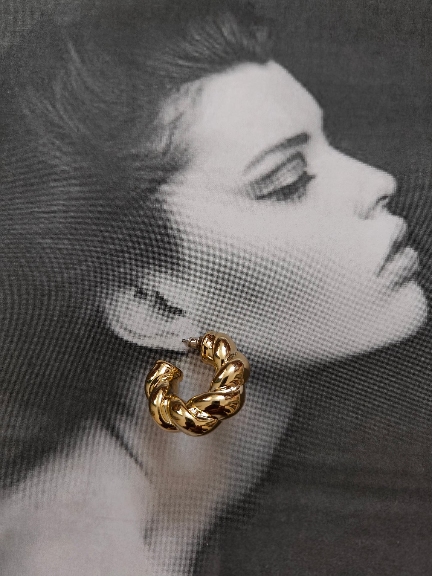 GOLDEN SPIRAL EARRINGS