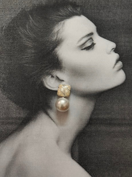 PEARL DROPLET EARRINGS