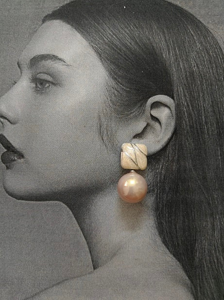 PEARL DROPLET EARRINGS