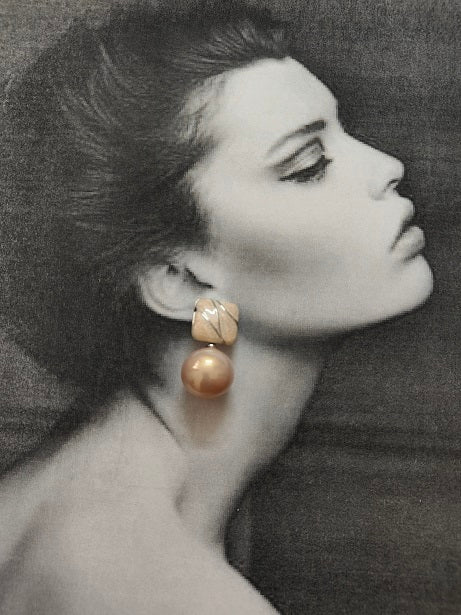PEARL DROPLET EARRINGS