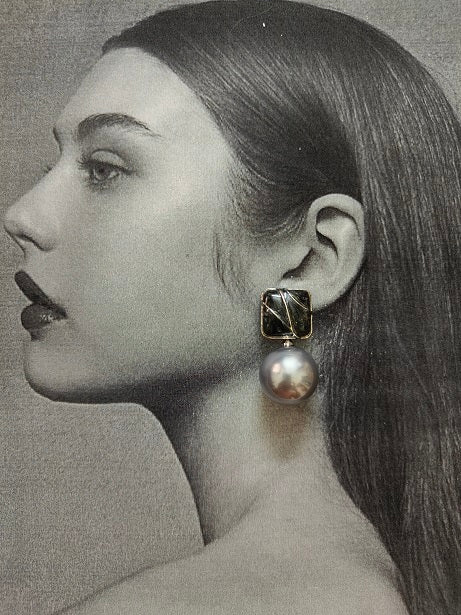 PEARL DROPLET EARRINGS