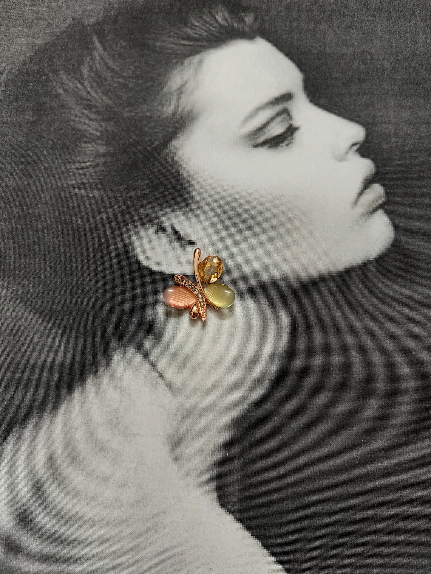 COLORFUL BUTTERFLY EARRINGS