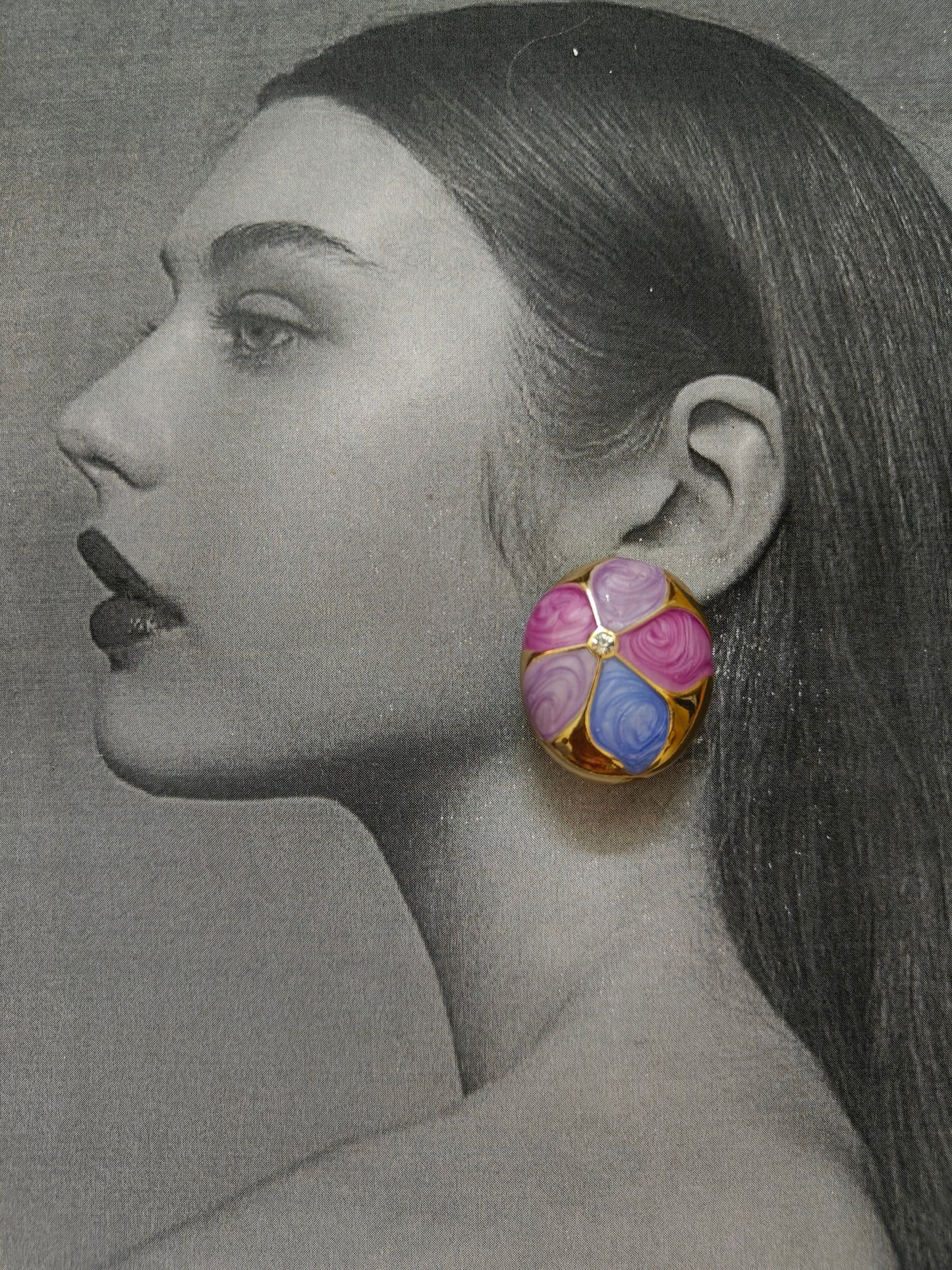 MIDNIGHT BLOOM EARRINGS