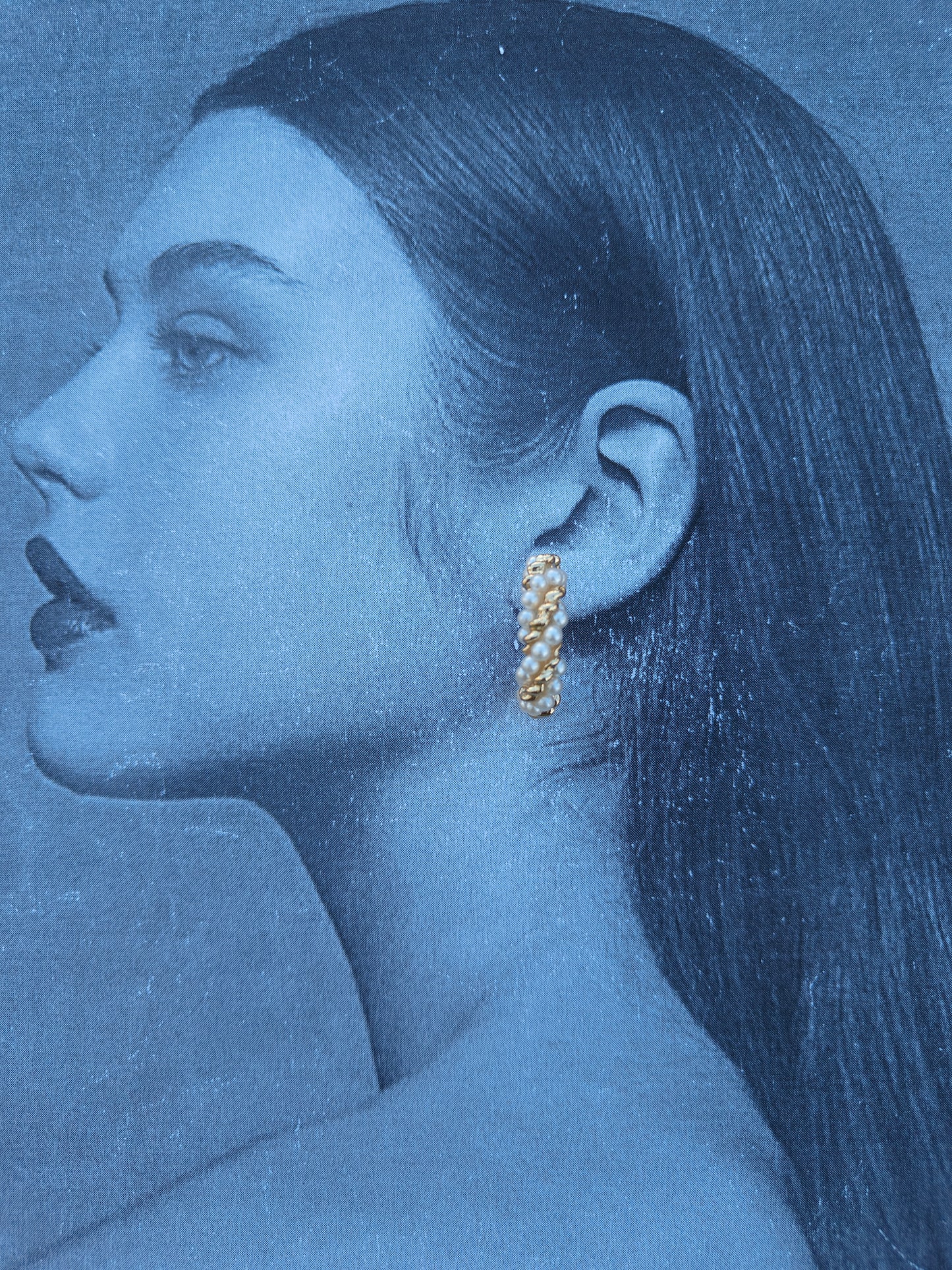 GOLDEN PEARL EARRINGS