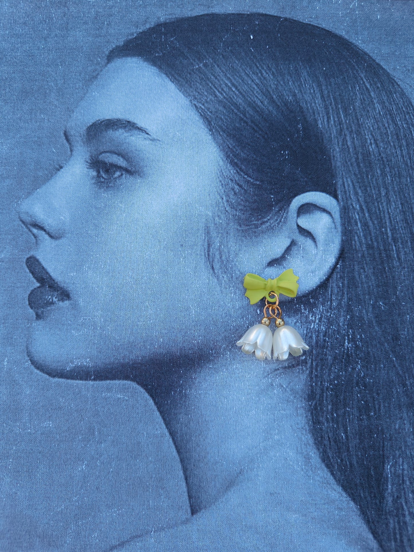 LEAFS & TULIP EARRINGS