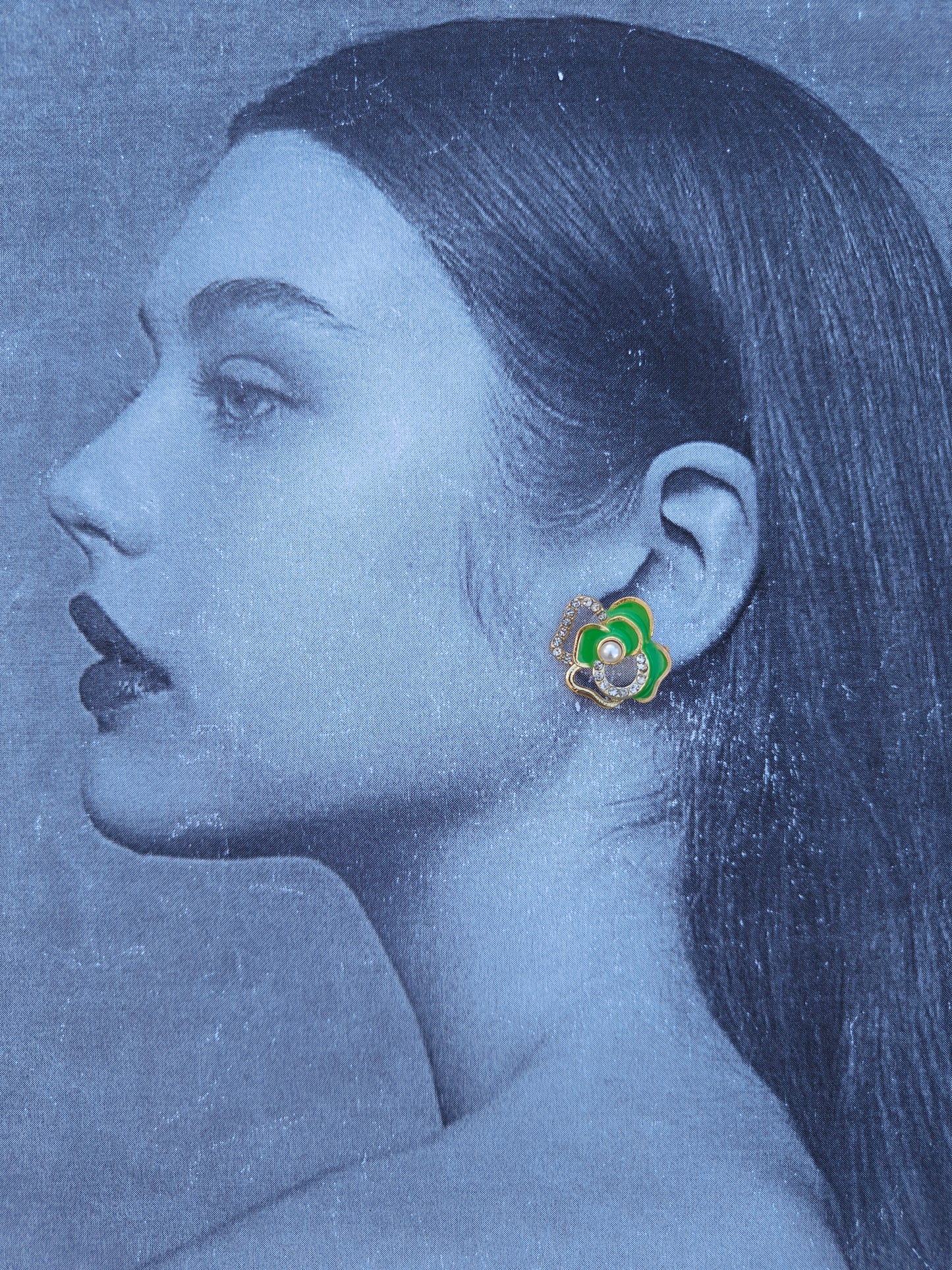 EMERALD BLOOM EARRINGS
