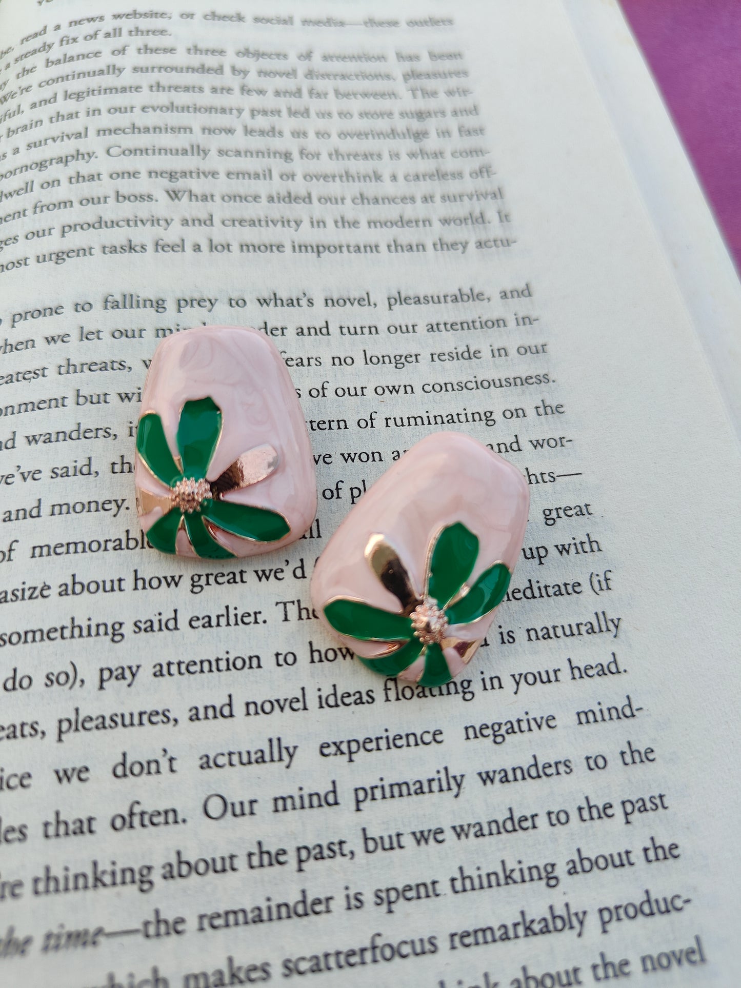 BLUSH GARDEN EARRINGS