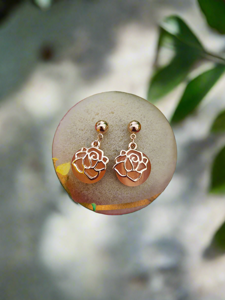 GOLDEN FLAME EARRINGS