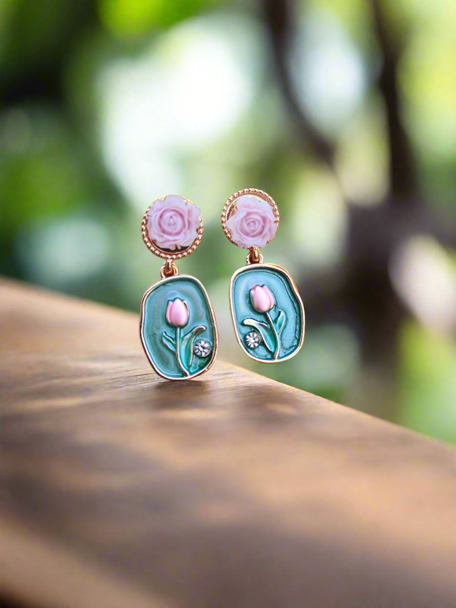 GREEN MEADOW EARRINGS