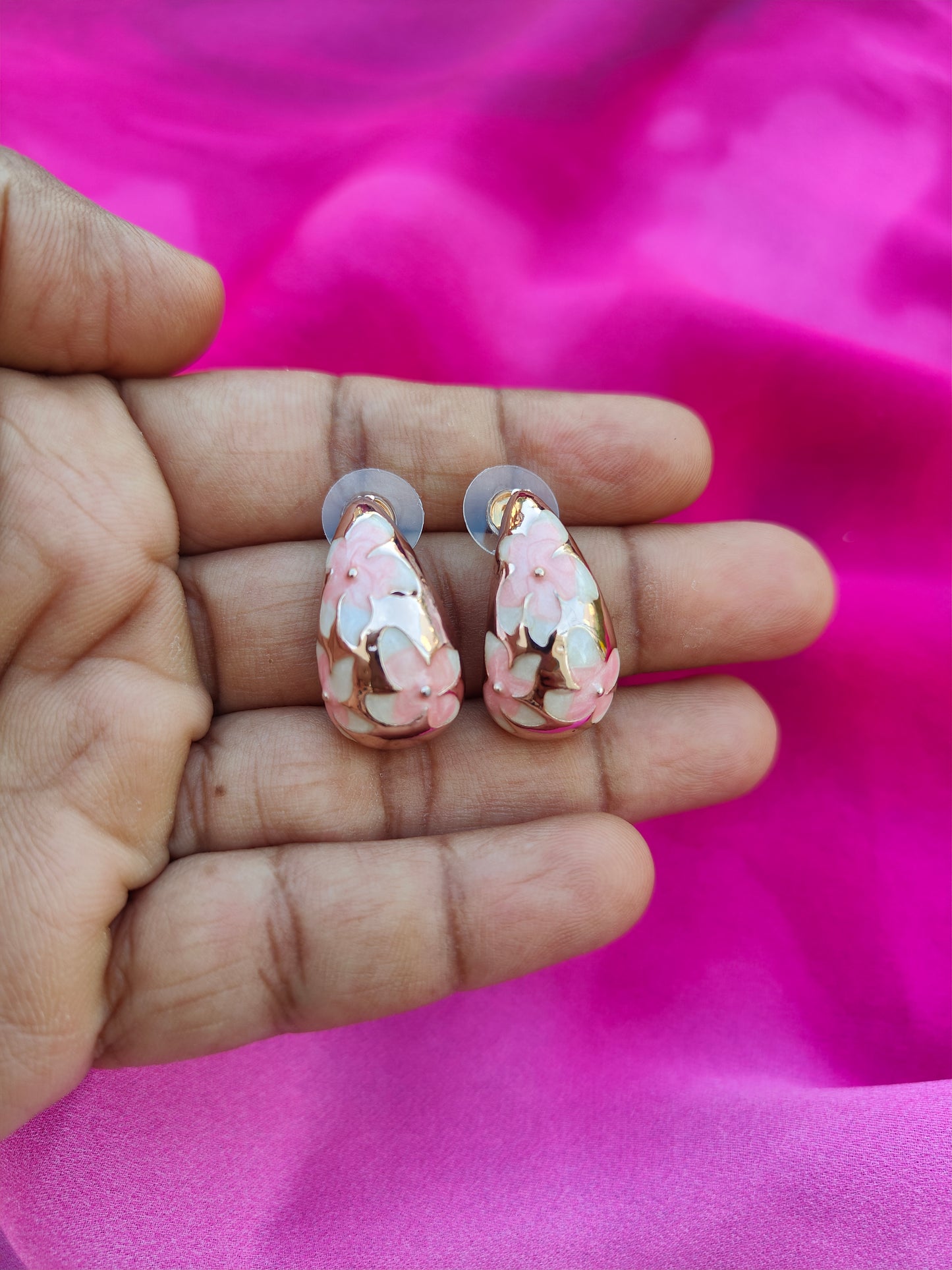 BLUSH GARDEN GLEAM EARRINGS