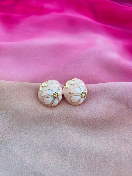 BLUSH BLOOM EARRINGS