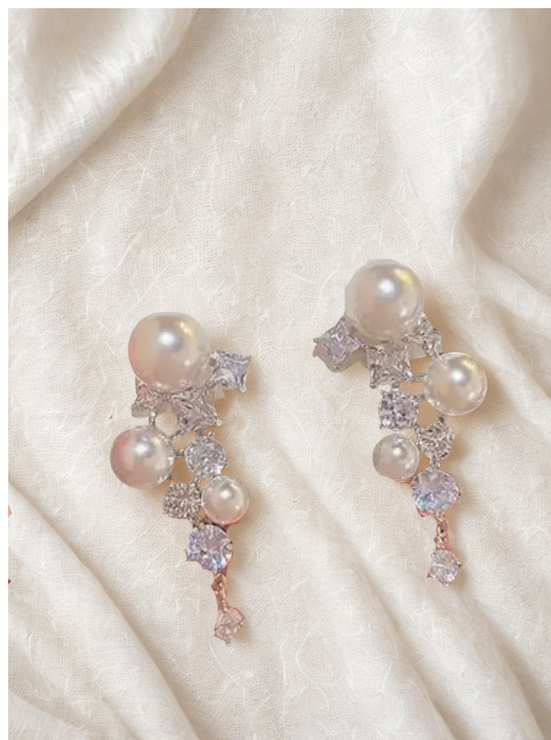 CELESTE PEARL-DROP EARRINGS