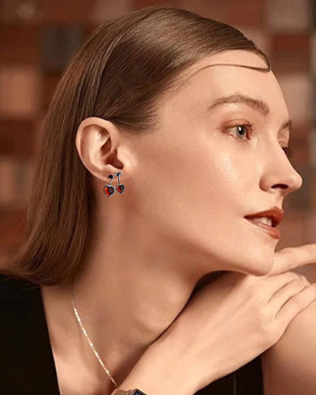 RED HEART EARRINGS