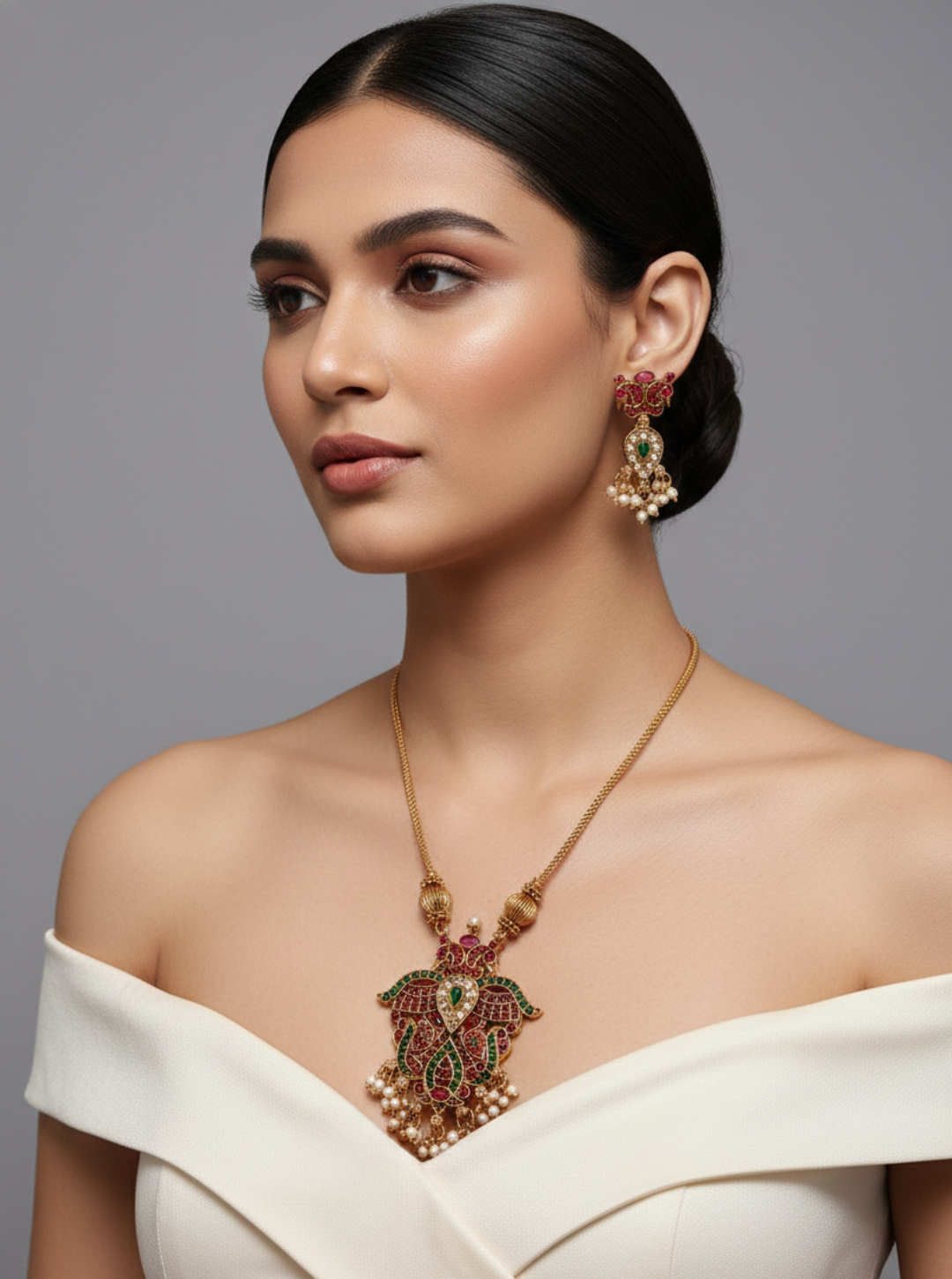 GANDABERUNDA PENDANT NECKLACE