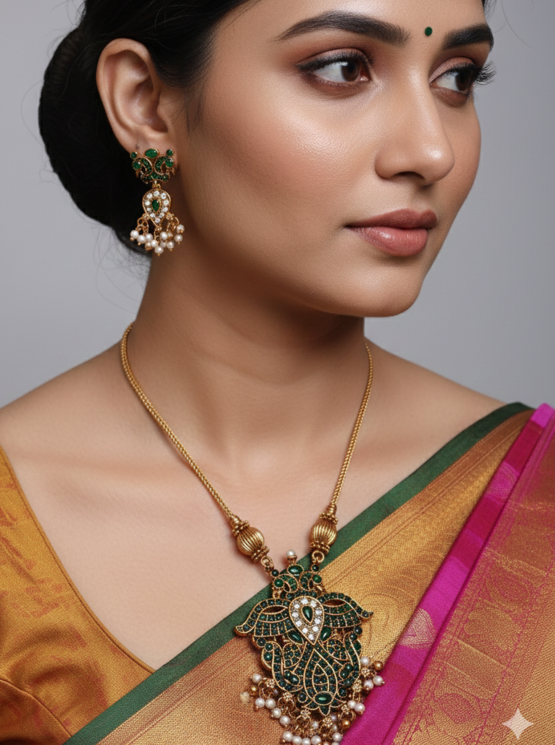 GANDABERUNDA PENDANT NECKLACE