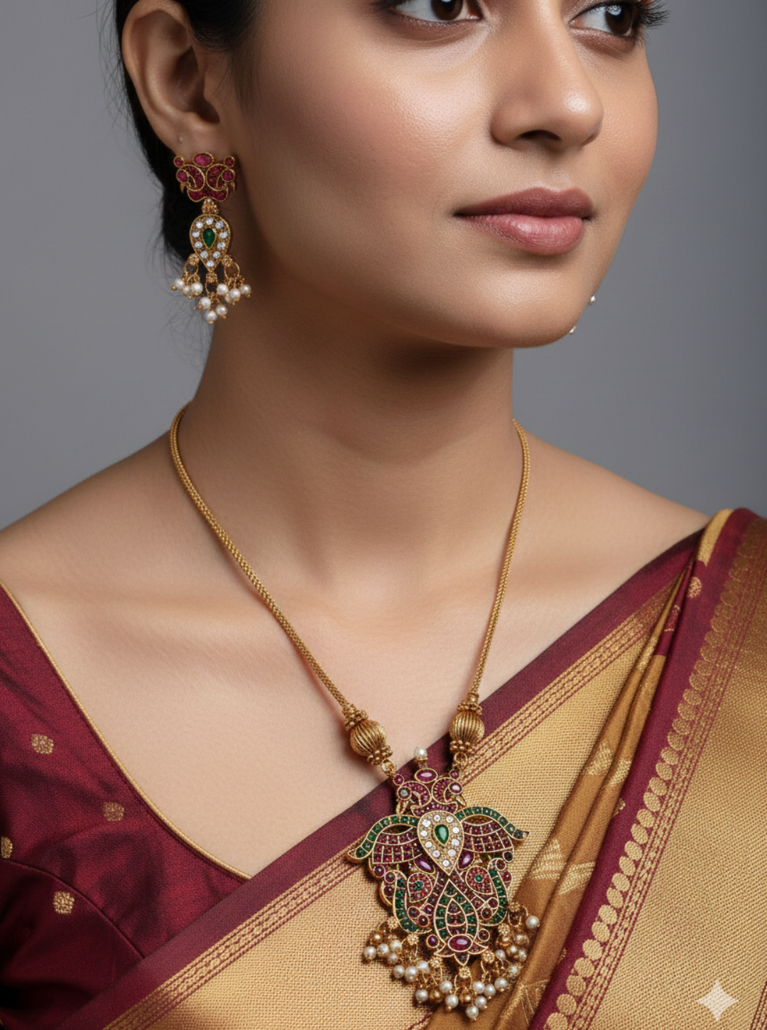 GANDABERUNDA PENDANT NECKLACE