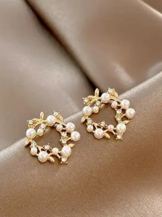 PEARL BLOSSOM EARRINGS