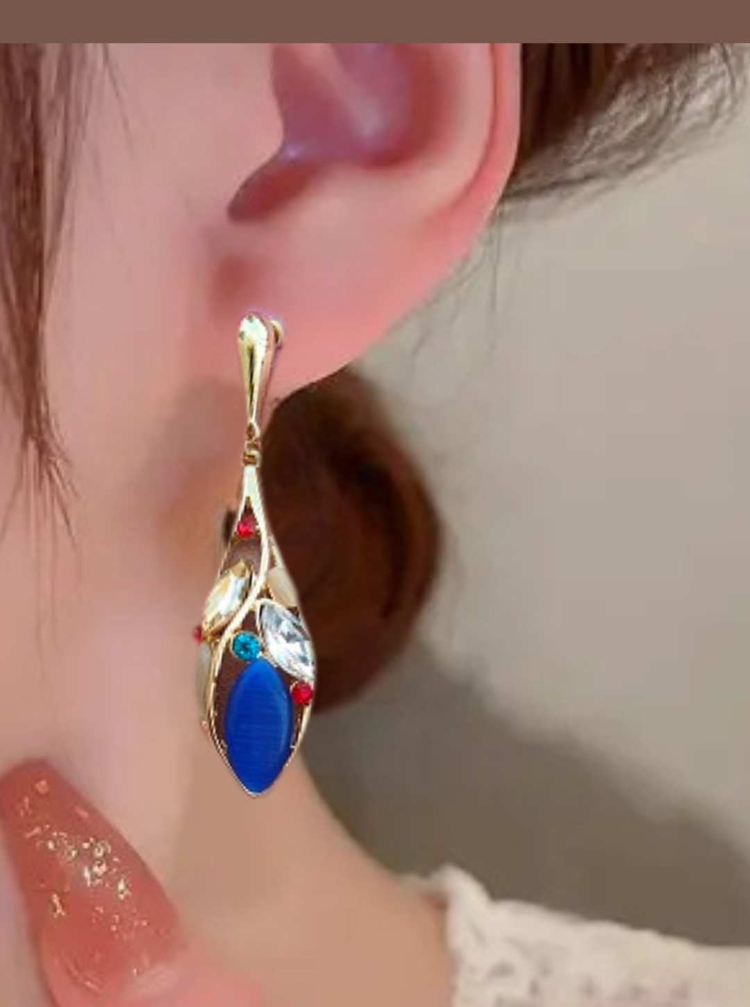 COLOR DROP EARRINGS