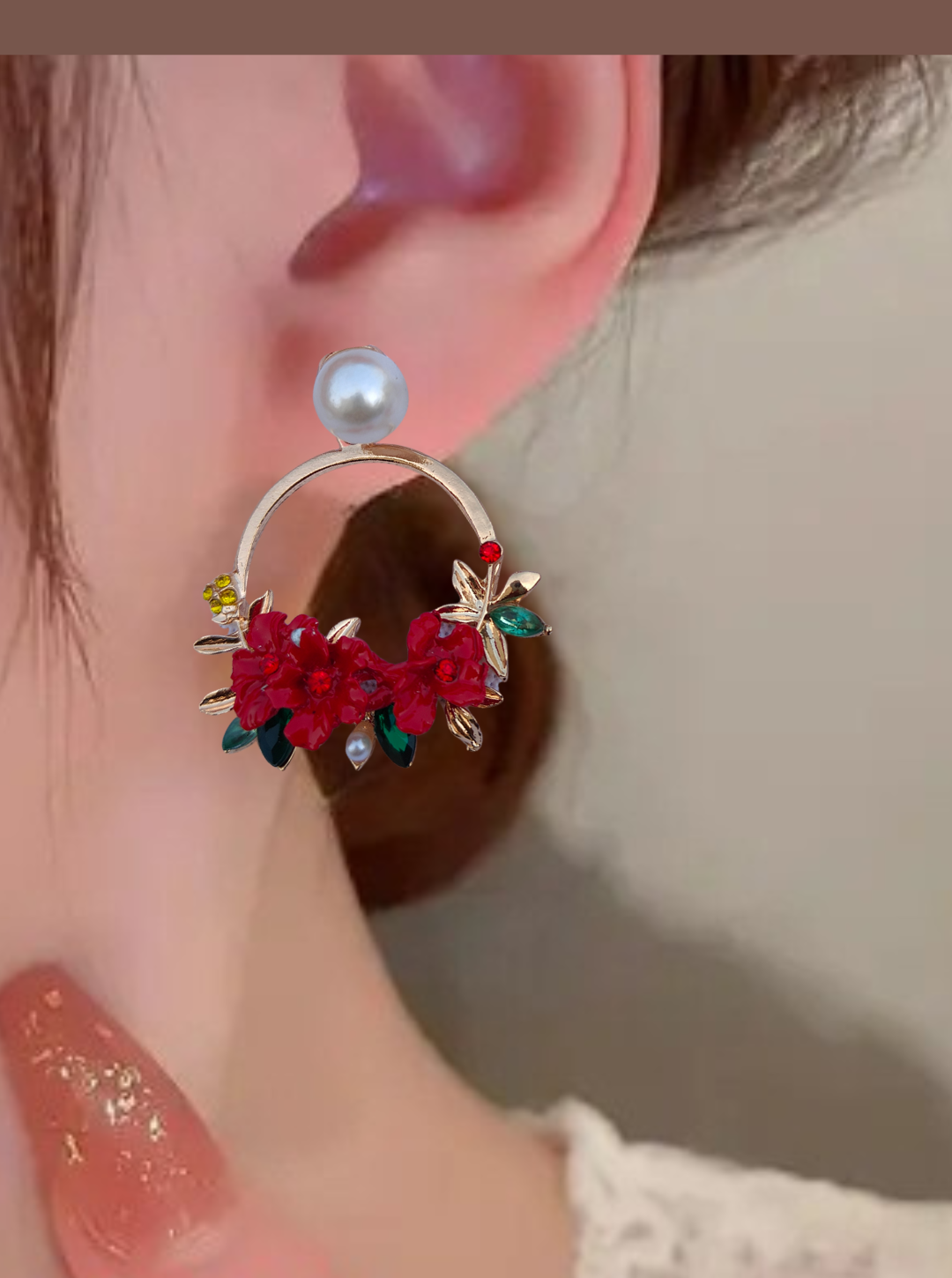 GOLDEN-R NEST EARINGS