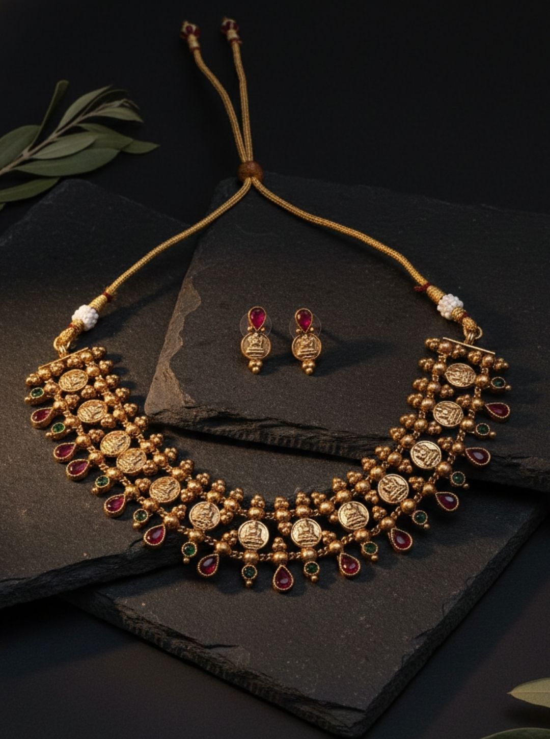 LAYERED KAASU NECKLACE