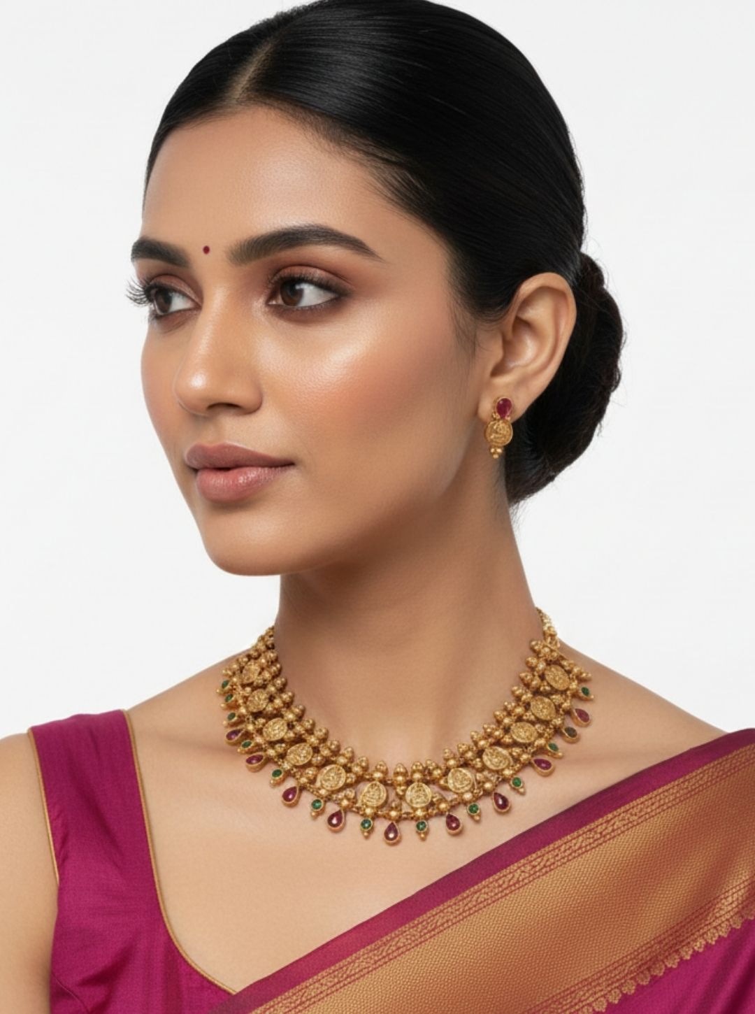 LAYERED KAASU NECKLACE