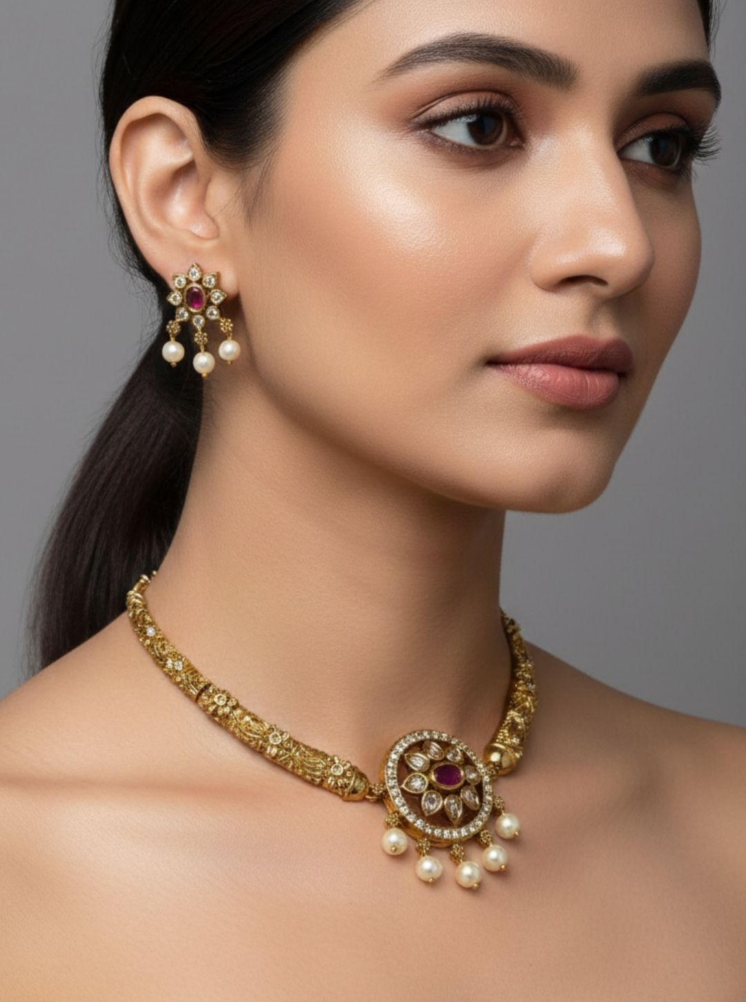 KANTI CHOKER NECKLACE