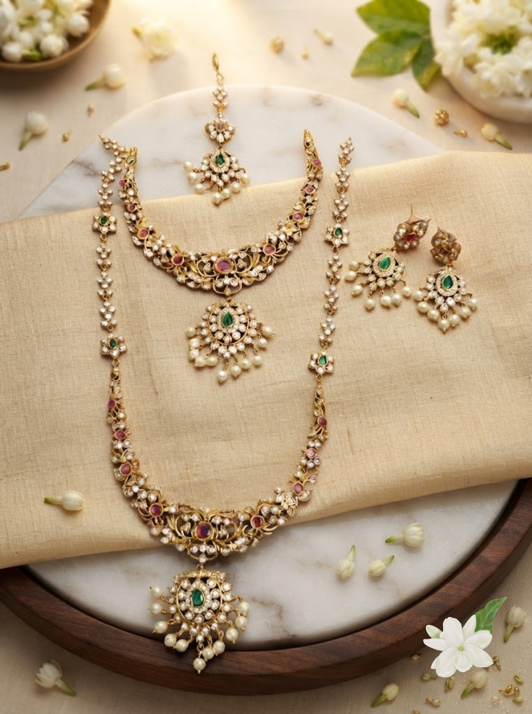 HEMASHRIYA COMBO NECKLACE