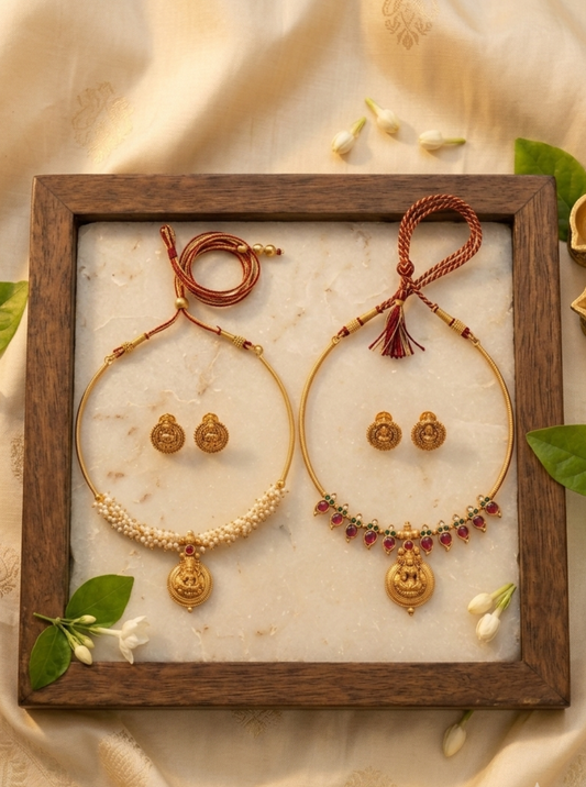 BHAVANA PEARL NECKLACE