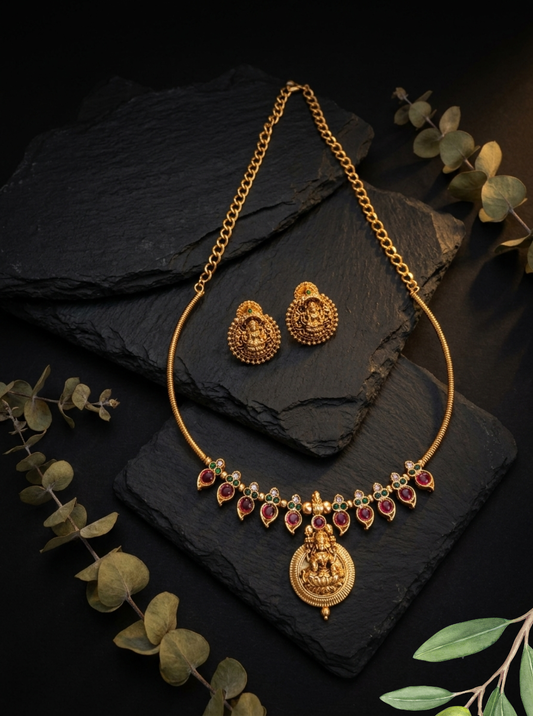 BHAVANA RUBY NECKLACE