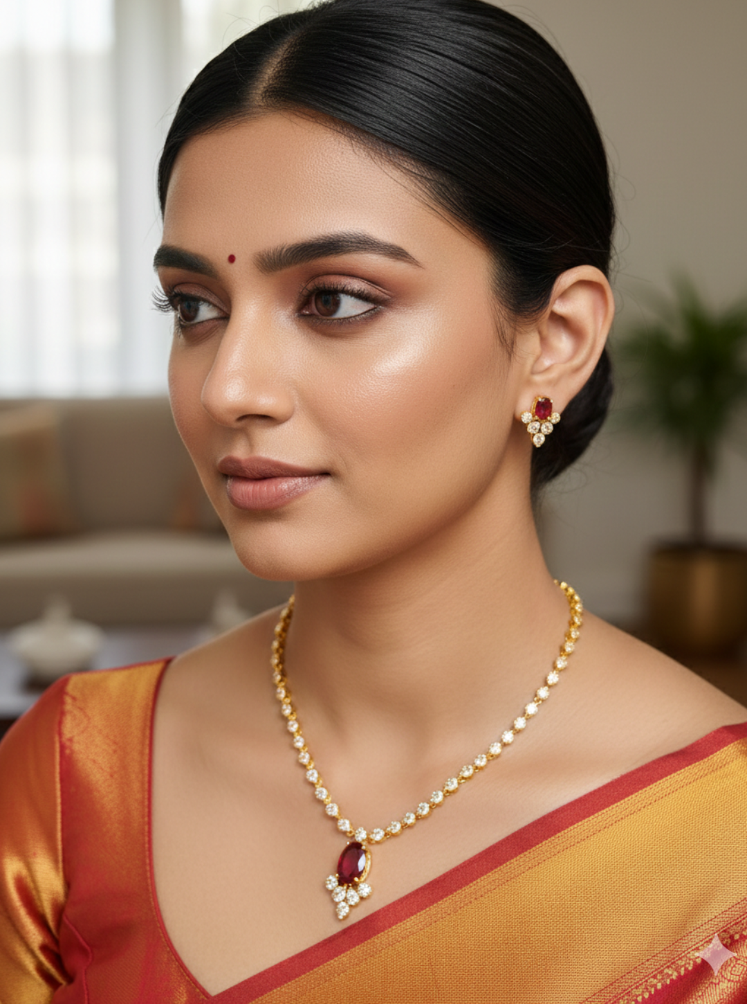 ruby necklace