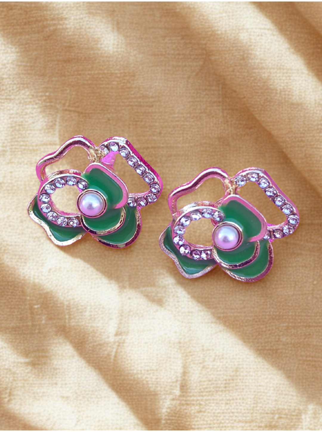 EMERALD BLOOM EARRINGS
