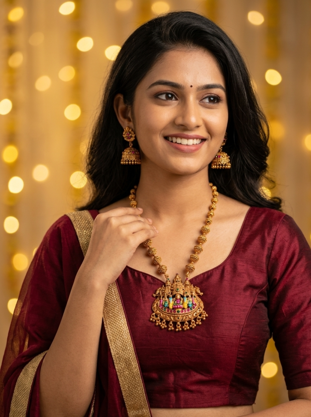 MADHURIMA TEMPLE NECKLACE