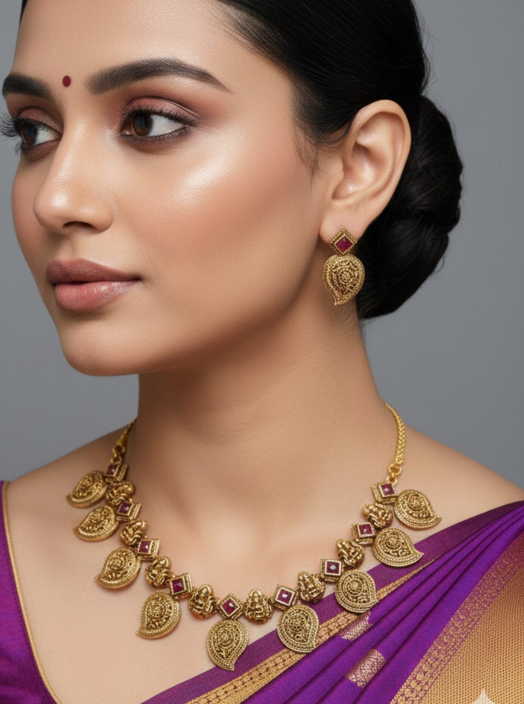 MANGO-MALAI CHOKER NECKLACE