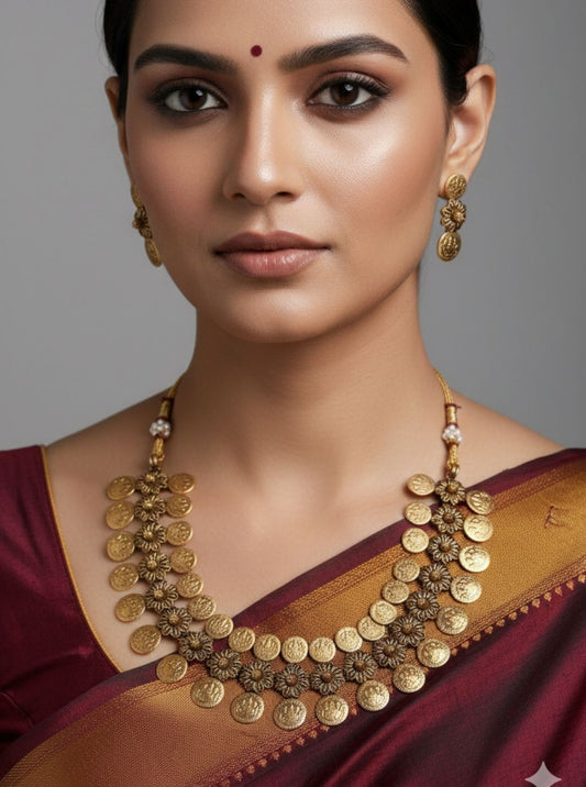 VINTAGE TEMPLE QUEEN NECKLACE