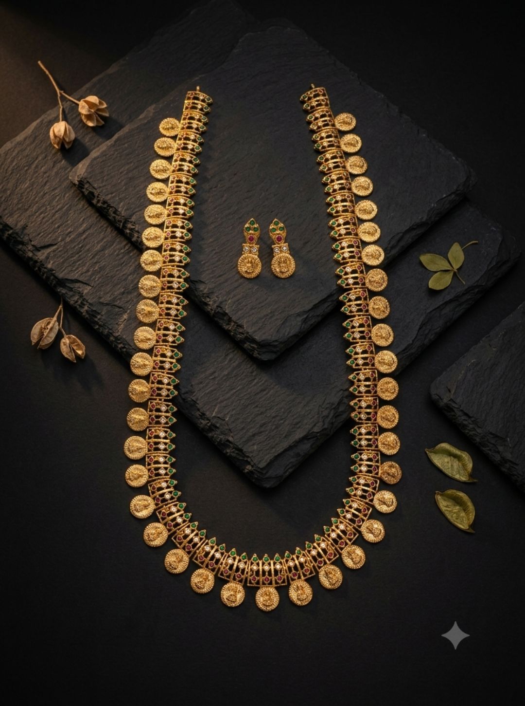 SAHANA ROYAL TEMPLE NECKLACE