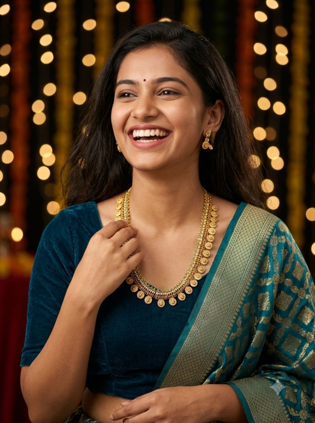 SAHANA ROYAL TEMPLE NECKLACE