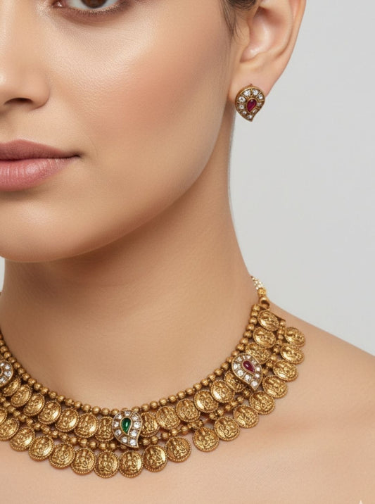 GOLD CLASSIC CHOKER NECKLACE